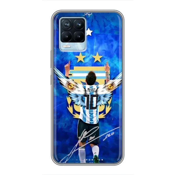 Чехол с рисунком «Месси Аргентина» для Realme 8 Чехол с рисунком «Месси Аргентина» для Realme 8