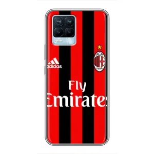 Чехлы с ТОП Футбольными клубами на Realme 8 (Milan)