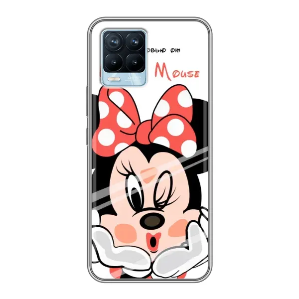Чехол с рисунком «Minni Mouse» для Realme 8