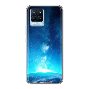 Чехлы КОСМОС для Realme 8 (Млечный путь)