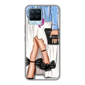 Силиконовый Чехол на Realme 8 с картинкой Стильных Девушек (Мода)