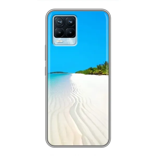 Чехол с рисунком «Море песок» для Realme 8 Чехол с рисунком «Море песок» для Realme 8