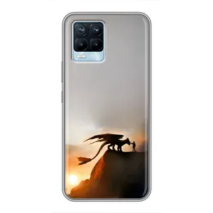 Чехол дракон Беззубик для Realme 8 (Мультиик Беззубик)