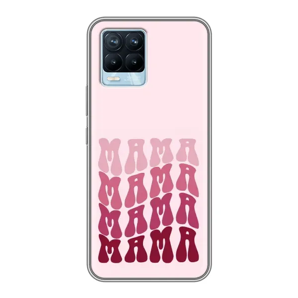Чохол з малюнком «Напис мама» для Realme 8 Чохол з малюнком «Напис мама» для Realme 8