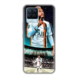 Силиконовый Чехол Realme 8 (Неймар ПСЖ)