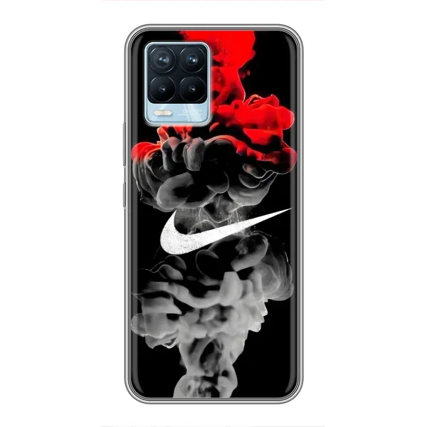Чехол с рисунком «Nike дым» для Realme 8 Чехол с рисунком «Nike дым» для Realme 8