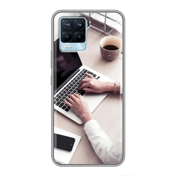 Чехол с рисунком «Офисный работник» для Realme 8 Чехол с рисунком «Офисный работник» для Realme 8