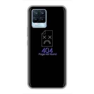 Чехол с рисунком «Ошибка 404» для Realme 8