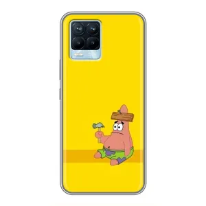 Чехлы с Патриком на Realme 8 (Ошибочка)