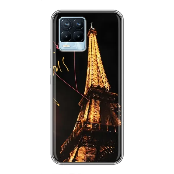 Чехол с рисунком «Paris» для Realme 8
