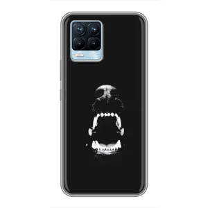 Чохол ДОБЕРМАН для Realme 8 (Пасть добермана)