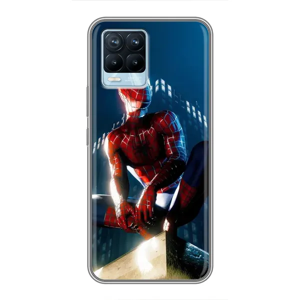 Чехол с рисунком «Паук на доме» для Realme 8 Чехол с рисунком «Паук на доме» для Realme 8