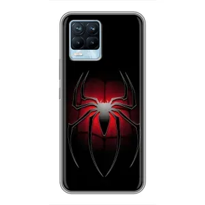 Чехол Супергерой Человека Паука на Realme 8 (Паук)