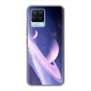 Чехлы КОСМОС для Realme 8 (Планета в космосе)