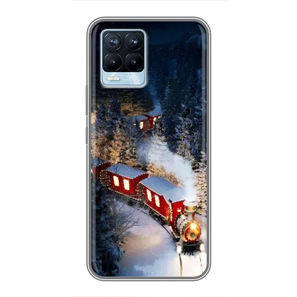 Чехол с рисунком «Поезд» для Realme 8 Чехол с рисунком «Поезд» для Realme 8