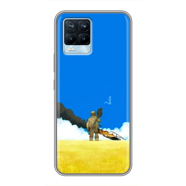 Чехол с рисунком «Попадание» для Realme 8 Чехол с рисунком «Попадание» для Realme 8