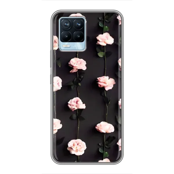 Чехол с рисунком «Розы» для Realme 8 Чехол с рисунком «Розы» для Realme 8