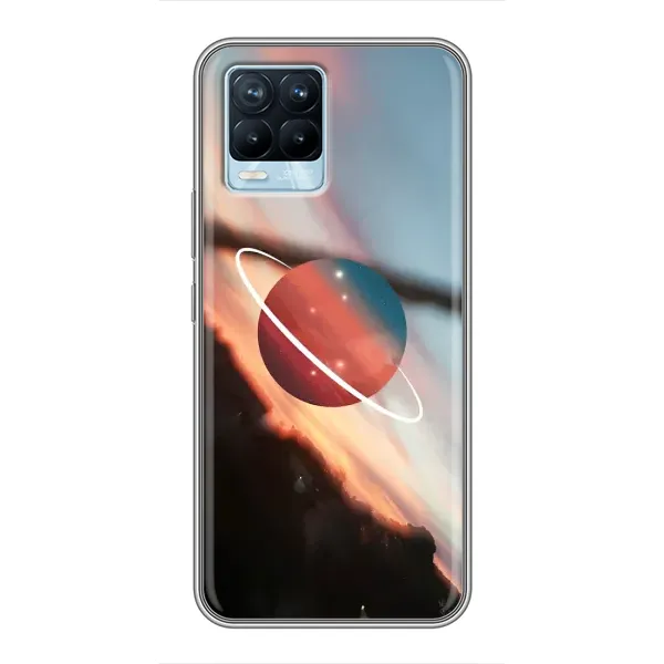 Чехол с рисунком «Сатурн» для Realme 8 Чехол с рисунком «Сатурн» для Realme 8