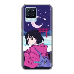 Чехол с персонажами АНИМЕ на Realme 8 (Синобу Миякэ)
