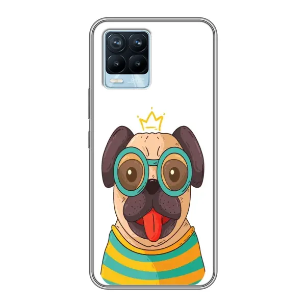 Чехол с рисунком «Собака Король» для Realme 8 Чехол с рисунком «Собака Король» для Realme 8