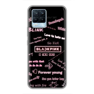 Чохли з картинкою для Realme 8 (Стиль блекпінг)
