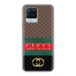 Чохли бренд ГУЧЧІ для Realme 8 (Стиль GUCCI)