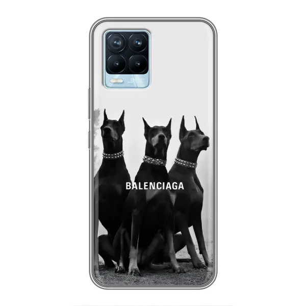 Чохол з малюнком «Три добермана» для Realme 8 Чохол з малюнком «Три добермана» для Realme 8