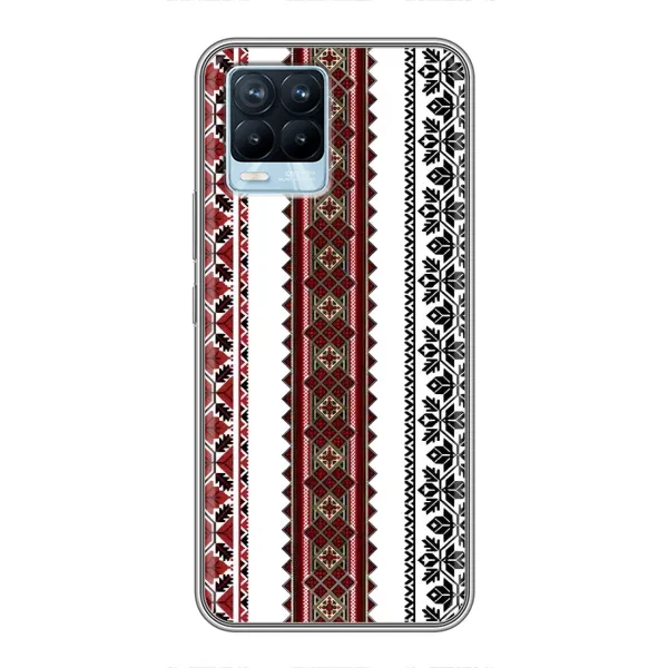 Чехол с рисунком «Вышиваночки» для Realme 8 Чехол с рисунком «Вышиваночки» для Realme 8