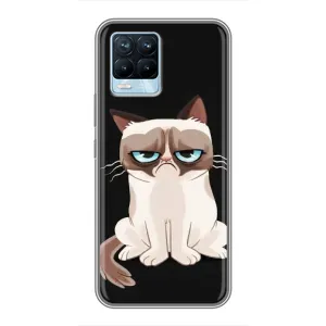 Чохол на тематику: Коти для Realme 8 (Погляд кота)