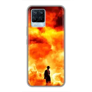 Чехол Оппенгеймер / Oppenheimer на Realme 8 (Взрыв)