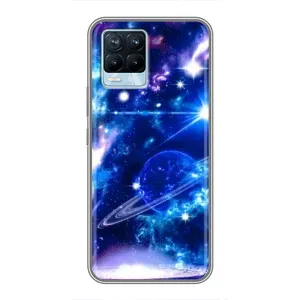 Чехлы КОСМОС для Realme 8 (Яркий космос)
