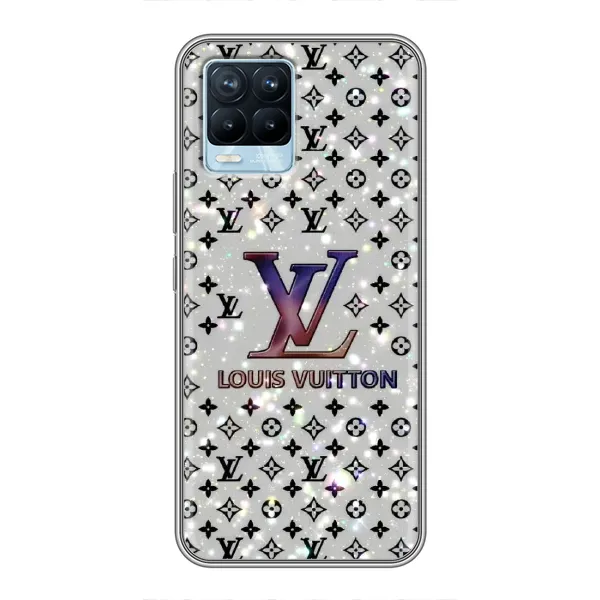 Чехол с рисунком «Яркий LV» для Realme 8 Чехол с рисунком «Яркий LV» для Realme 8