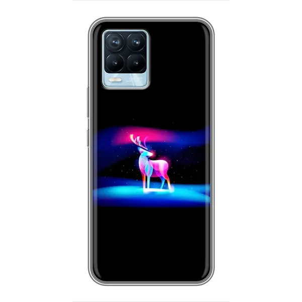 Чехол с рисунком «Яркий олень» для Realme 8 Чехол с рисунком «Яркий олень» для Realme 8