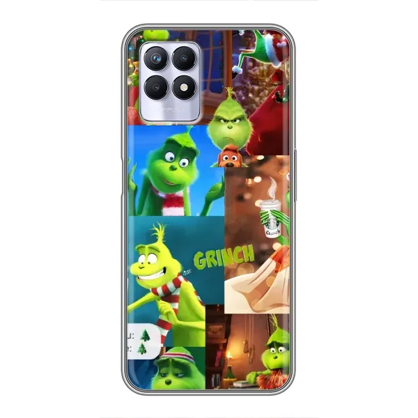 Чехол с рисунком «Арт Гринч» для Realme 8i Чехол с рисунком «Арт Гринч» для Realme 8i