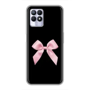 Чохол банти для Realme 8i (Бант на чорному)