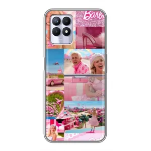 Силиконовый Чехол Барби Фильм на Realme 8i (Барби стиль)