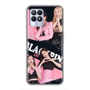 Чехлы с картинкой для Realme 8i (BLACKPINK)