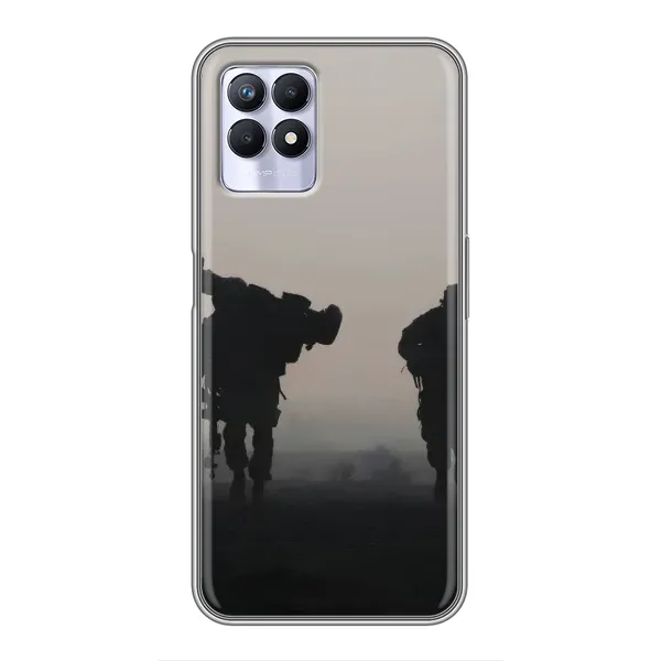 Чехол с рисунком «Бой солдат» для Realme 8i