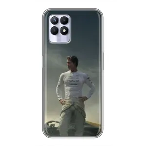 Чехол фильм Формула 1 для Realme 8i (Бред Питт)