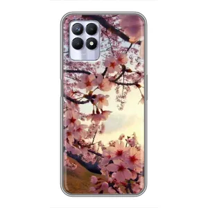 Чохол з картинкою Сакури на Realme 8i (Квітуча сакура)
