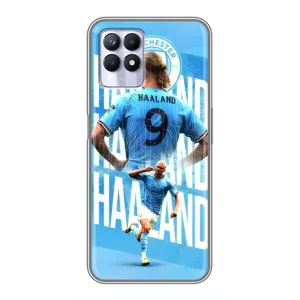 Чохли з принтом на Realme 8i Футболіст (Erling Haaland)