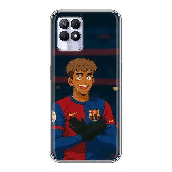 Чехол с рисунком «Футболист Ямаль» для Realme 8i Чехол с рисунком «Футболист Ямаль» для Realme 8i
