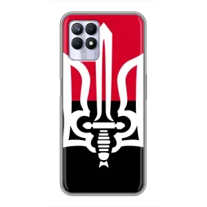 Чохли УПА (Червоно-Чорний) на Realme 8i (Герб України)