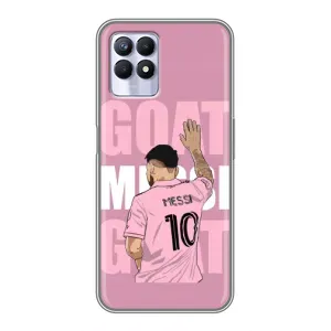 Чохли Лео Мессі в Маямі на Realme 8i (GOAT MESSI)