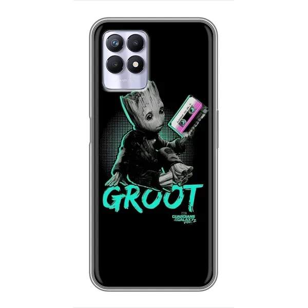 Чехол с рисунком «Groot» для Realme 8i Чехол с рисунком «Groot» для Realme 8i