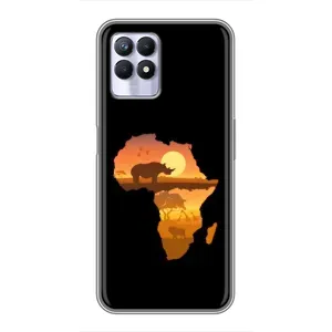 Літній Чохол на Realme 8i (Карта)