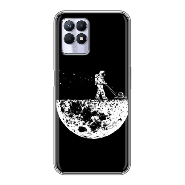 Чехол с рисунком «Космонавт» для Realme 8i Чехол с рисунком «Космонавт» для Realme 8i