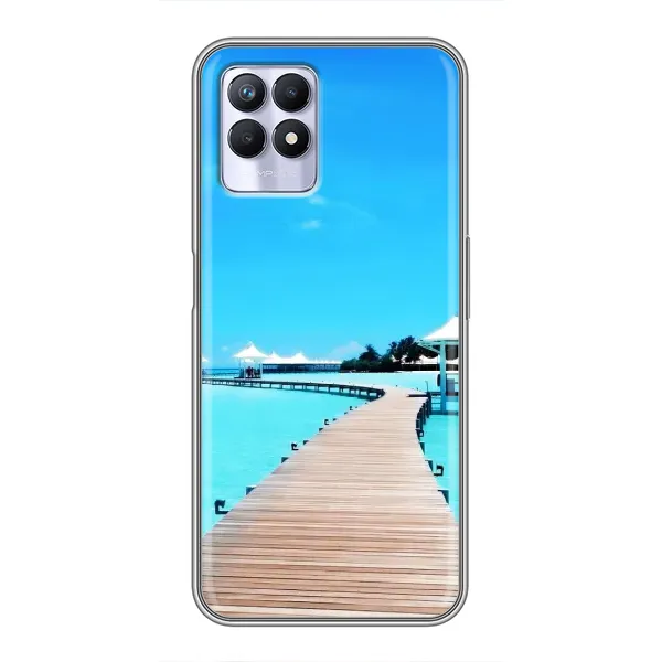 Чехол с рисунком «Набережная» для Realme 8i Чехол с рисунком «Набережная» для Realme 8i