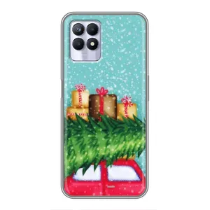 Чохол новорічна ялинка на Realme 8i (Новорічний настрій)