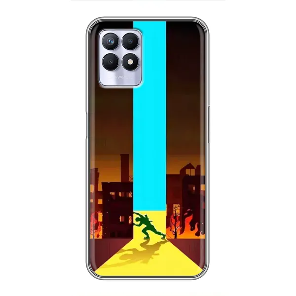 Чехол с рисунком «Освобождение» для Realme 8i Чехол с рисунком «Освобождение» для Realme 8i